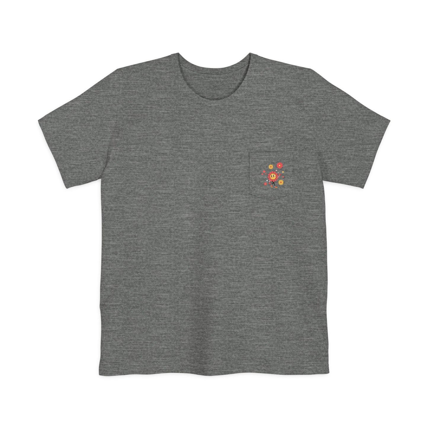 Tee (Pocket): The We Don’t Care Club - Flower Edition