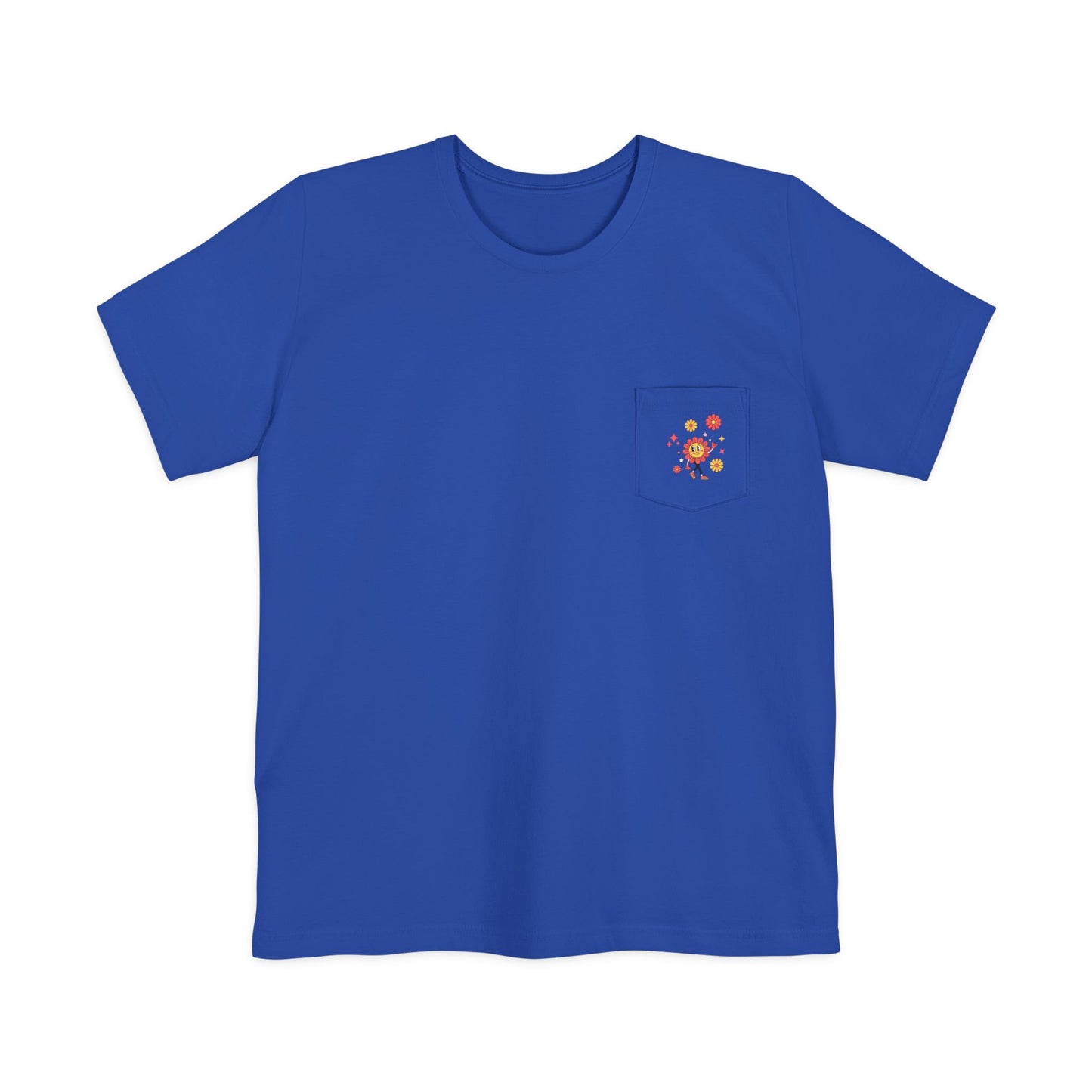 Tee (Pocket): The We Don’t Care Club - Flower Edition