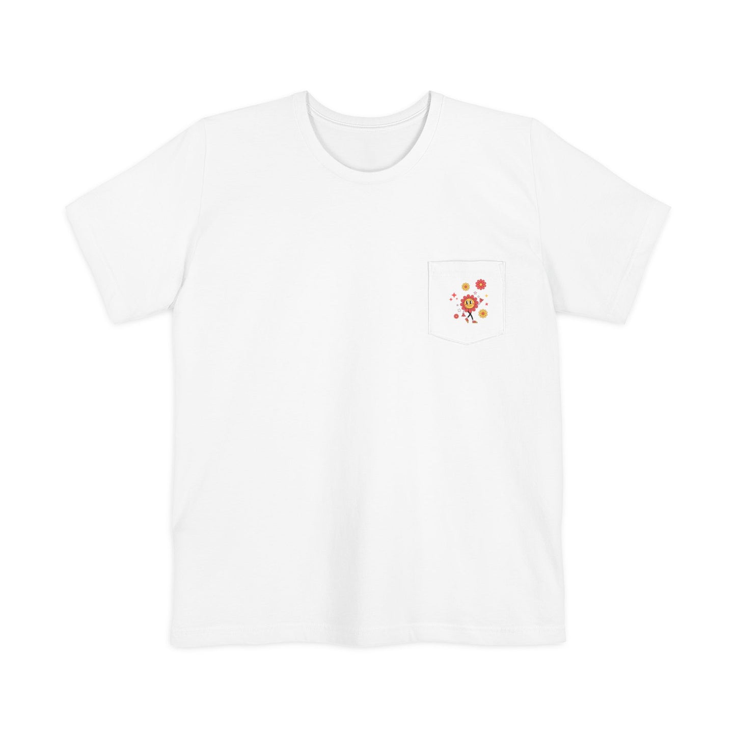 Tee (Pocket): The We Don’t Care Club - Flower Edition