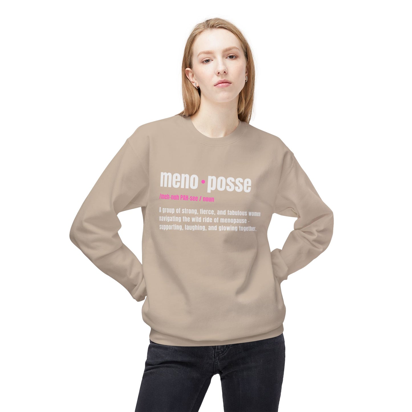 Sweatshirt: Meno-posse