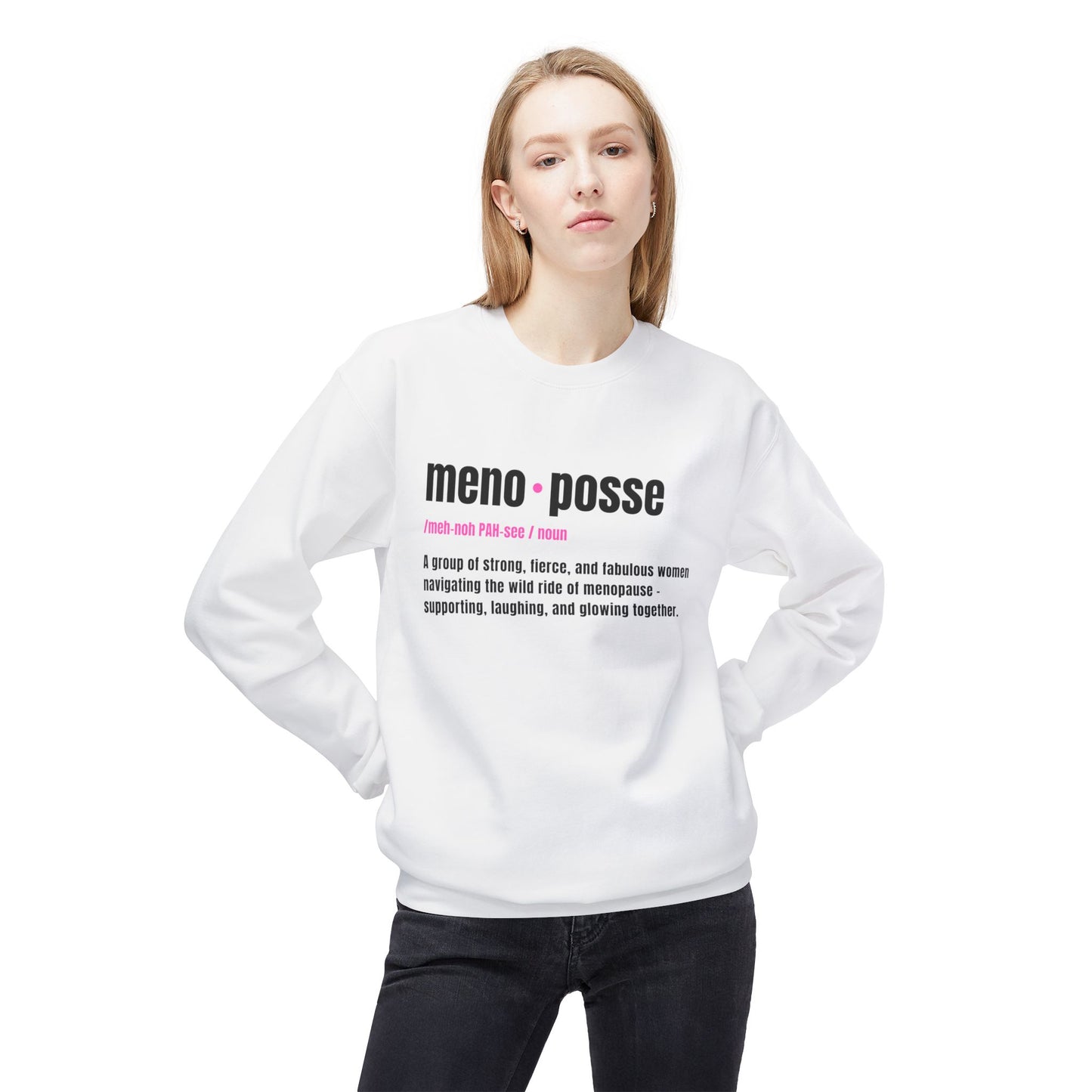 Sweatshirt: Meno-posse