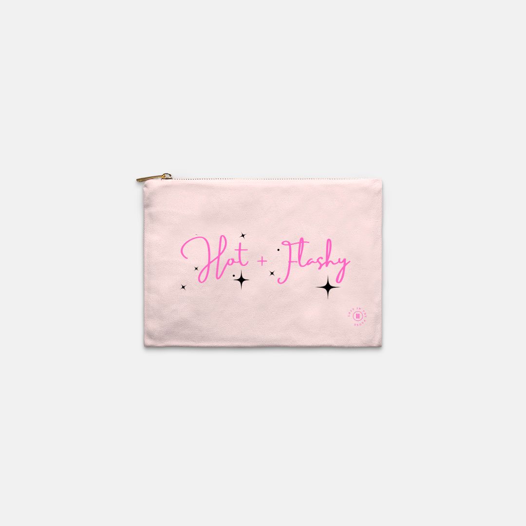 Hot + Flashy Cosmetic Bag