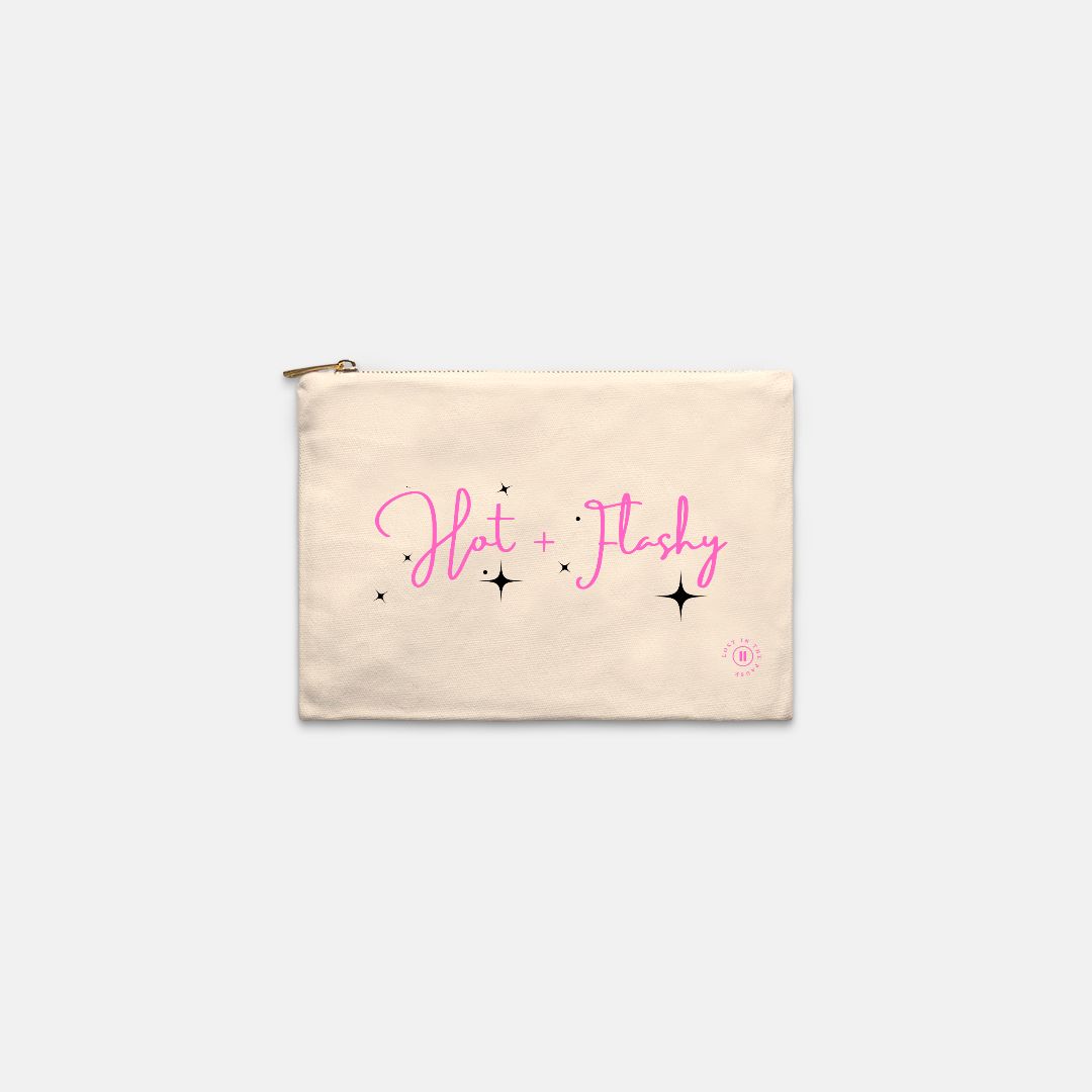Hot + Flashy Cosmetic Bag